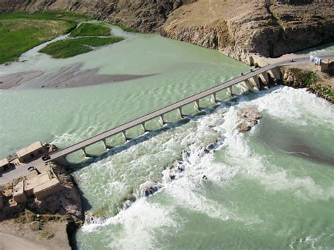 Dahla Dam Barrage Dahla Aerial View Of A Diversion Weir Flickr