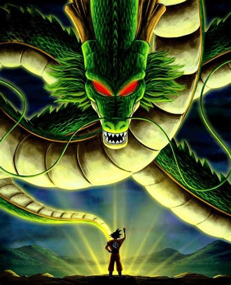 Shenron Vs Goku Dragon Ball Art Goku Anime Dragon Ball Goku Dragon