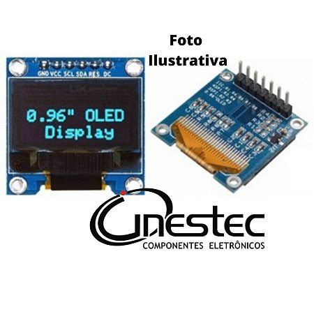 DISPLAY OLED SSD1306 PARA ARDUINO 0 96 128x32 Cinestec