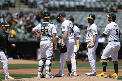 Texas Rangers Score Runs In Second Inning Beat Oakland Athletics