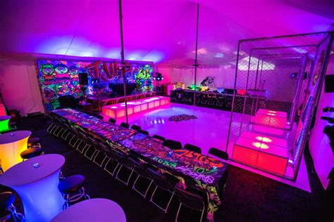 9 Neon Party Ideas That Have Us Aglow Photos Partyslate