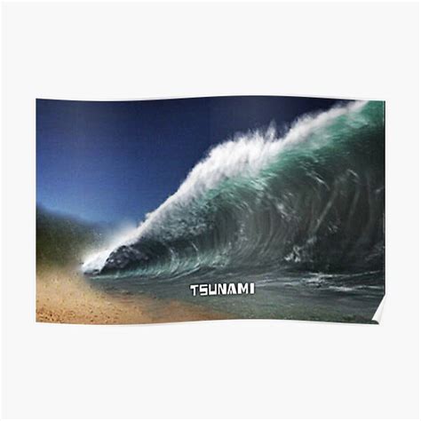 Tsunami Posters | Redbubble