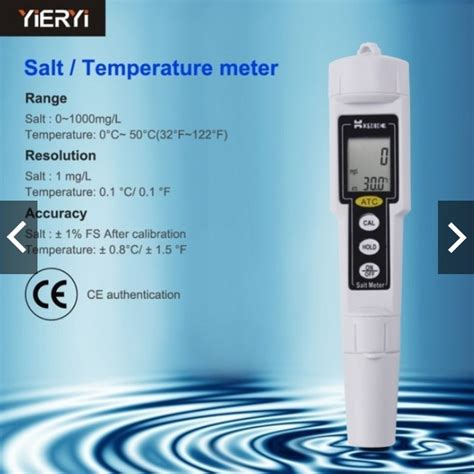 Jual Alat Salt Meter Kedida CT 3080 Salinometer Ukur Kadar Garam CT3080