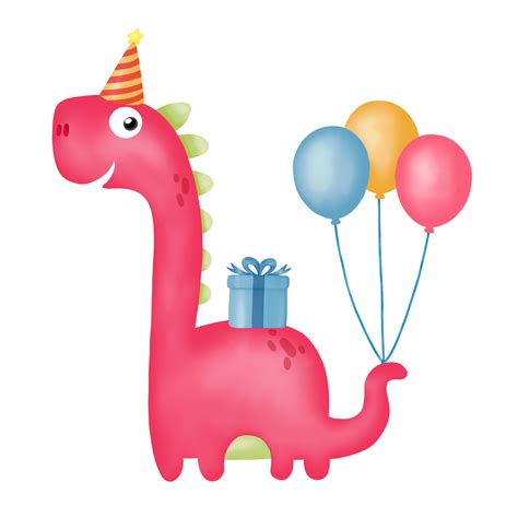 Dinosaur Birthday Clipart