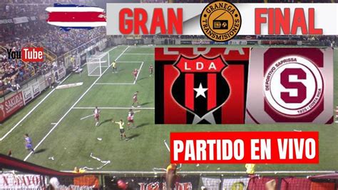 ALAJUELENSE GOLEÓ 3 A 0 AL SAPRISSA EN LA IDA DE LA FINAL TICA 2023