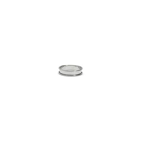 Cercle Tarte Rond Inox Perfor Bord Roul Ht Cm Acier Inox Cercles