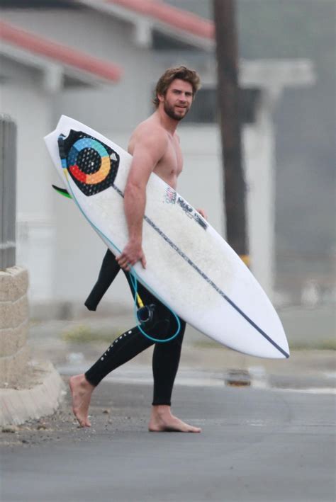 6 Insanely Hot Pics Of Liam Hemsworth Surfing In Malibu That You Need In Your Life Access