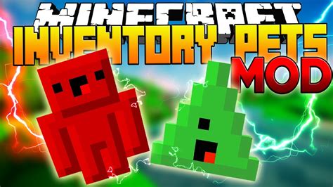 Minecraft INVENTORY PETS MOD New Pets True Invisibility Shield