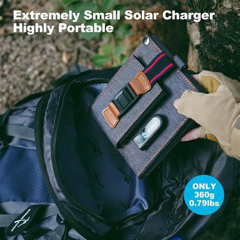 Buy Upgraded Tiny Solar Charger Bigblue W Sunpower Solar Panels With