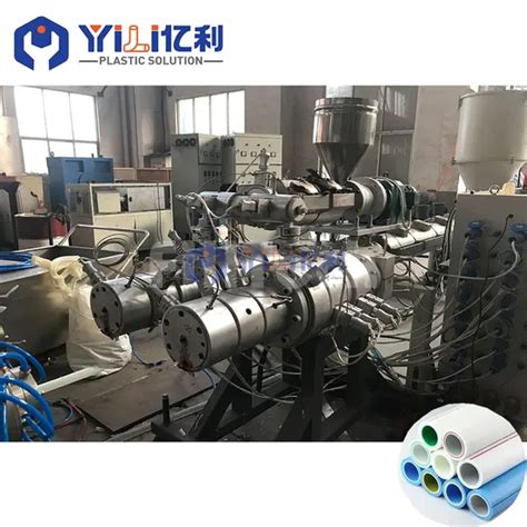 Plastic PVC UPVC CPVC HDPE PPR LDPE Pert Layflat Extruder Production