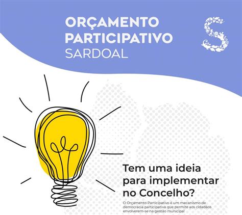 Sardoal Or Amento Participativo Tem Candidaturas Abertas