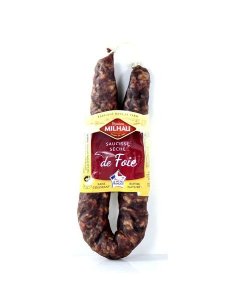 Saucisse S Che De Foie Maison Milhau Jemangefrancais