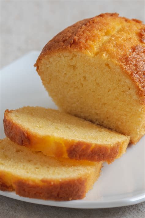 Loaf Pound Cake Recipe