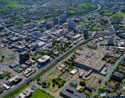 Aerial View Of Parramatta Centre From North To South With Grace Bros