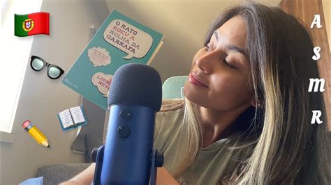 Asmr Espa Ol Estudiando Portugu S Lectura Susurrada Triggers