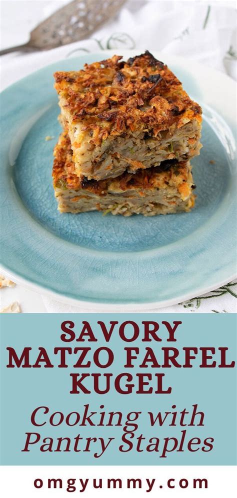 Savory Matzo Kugel Recipe Bryont Blog