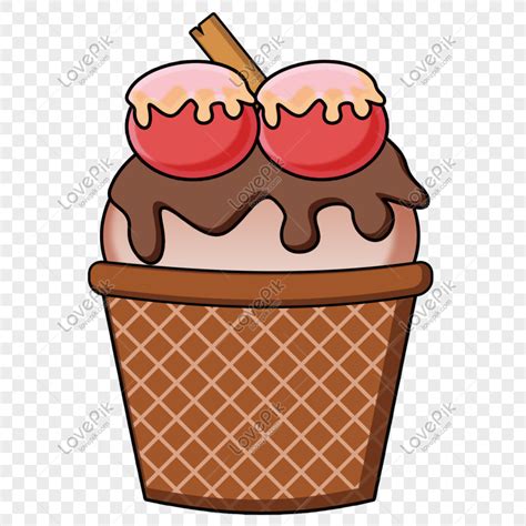 Helado De Dibujos Animados Png Material PNG Imágenes Gratis Lovepik