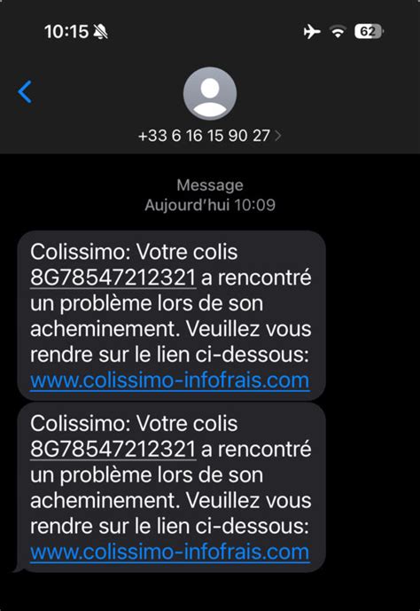 Colissimo Infofrais Signalements Commentaires