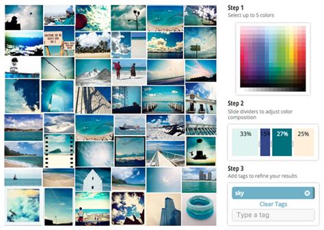 Color Search Engine for Flickr – inJoy - Web Design Blog