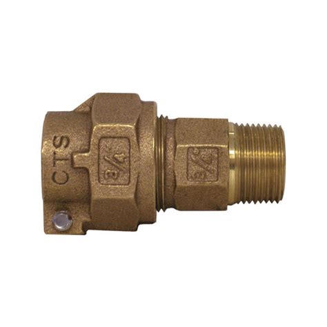 Legend 313 210NL Reducing Coupling 1 MNPT T X 3 4 D CTS Pack Joint Bronze