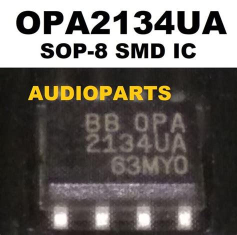 Jual IC OPA2134 OPA2134UA SMD SOP Di Lapak Audio Parts Bukalapak