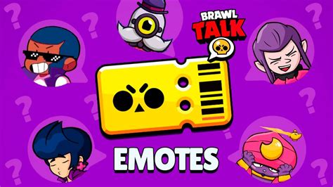 Emotes Recompensas InÉditas No Brawl Pass Nova AtualizaÇÃo Brawl Stars Youtube