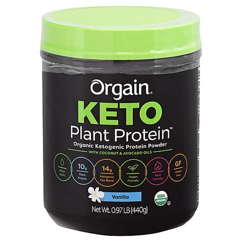 Orgain Keto Protein Pwdr Org Nutritional Bars And Supplements Foodtown