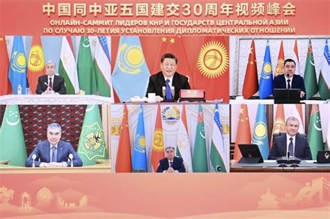 Xi Calls For China Central Asia Community With Shared Future