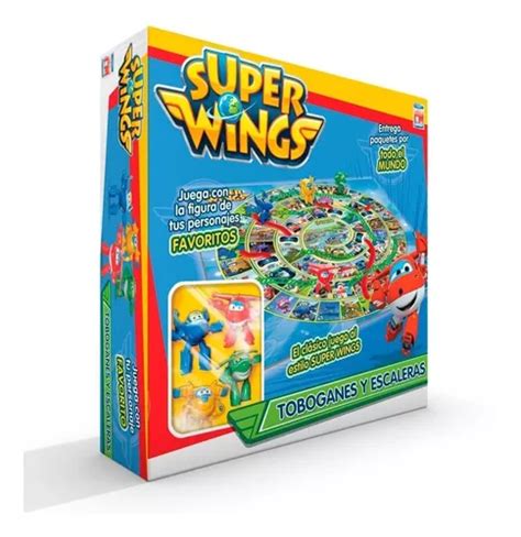 Juego De Mesa Toboganes Y Escaleras Super Wings MercadoLibre