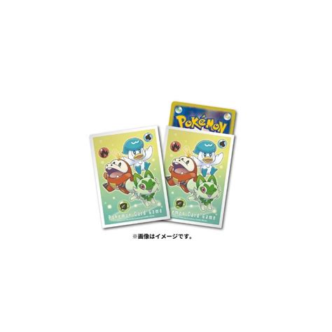 Pokemon Trading Card Game Deck Shield Sprigatito Fuecoco Quaxly