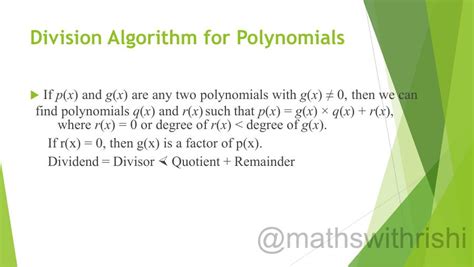 Polynomial Class Th Powerpoint Slides Learnpick India