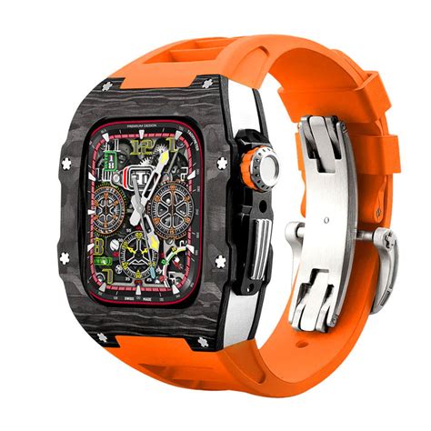 The Best Luxury Carbon Fiber Apple Watch Case Retrofit Kit Otofly