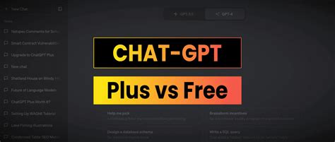 Chatgpt Plus Vs Free Is The Paid Version Of Chatgpt Worth It