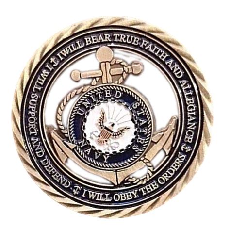 Us Navy Core Values Commemorative Coin Michaels