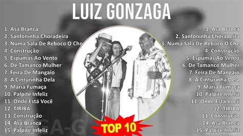 L U I Z G O N Z A G A Mix Maiores Sucessos ~ Youtube