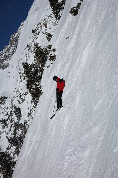 Free Images : snow, winter, adventure, mountain range, slope, steep ...
