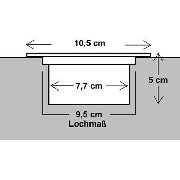 Solar Led Bodeneinbaustrahler Er Set F R Au En Edelstahl Eckig