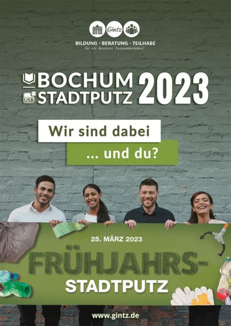 Stadtputz 2023 Wir Sind Dabei Und Du Gintz