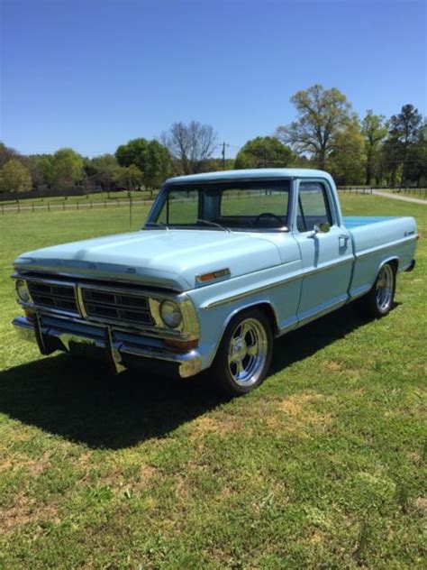 1972 Ford F100 Sport Custom Resto Mod Classic Ford F 100 1972 For Sale