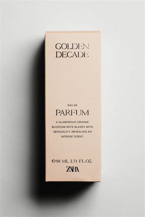 Zara Golden Decade Perfume Beauty Personal Care Fragrance