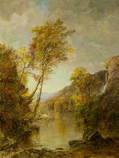 Jasper Francis Cropsey (1823–1900) - Head of the Lake - Galleries ...