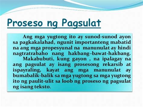 Ano Ang Proseso Ng Pagsulat Ng Talumpati Pagsulite