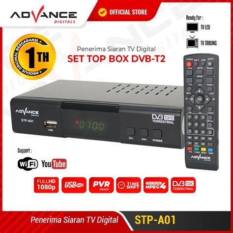 Set Top Box Advance Tv Digital Original Stp A Stp A Dvb T Tv