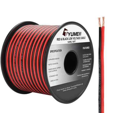 Tyumen Ft Gauge Red Black Cable Hookup Electrical Wire Led