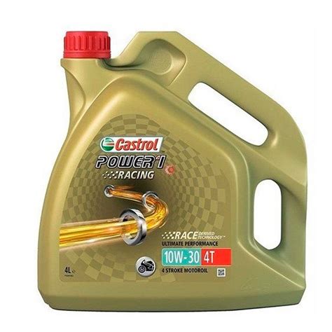 Aceite Castrol Power1 10w30 4T Racing 4 Litros Nilmoto