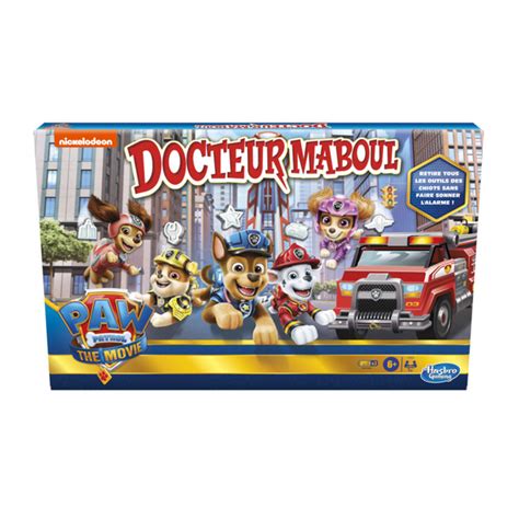 Docteur Maboul Pat Patrouille Le Film Hasbro Gaming King Jouet Jeux