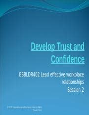 Presentation Lead Effective Workplace Relationships Bsbldr