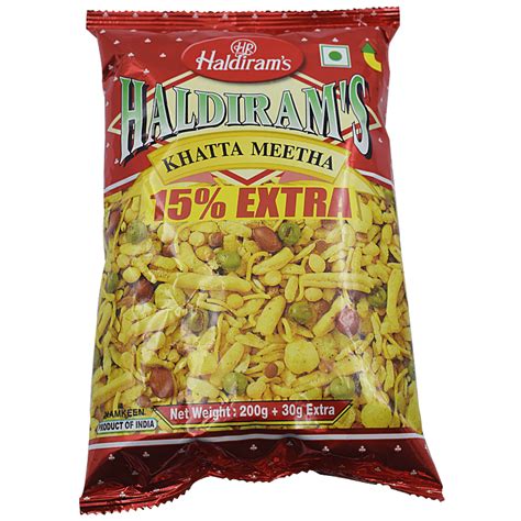 Buy Haldirams Namkeen Khatta Meetha Del G Pouch Online At