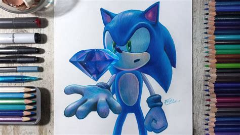 Drawing Sonic Frontiers Fame Art Youtube