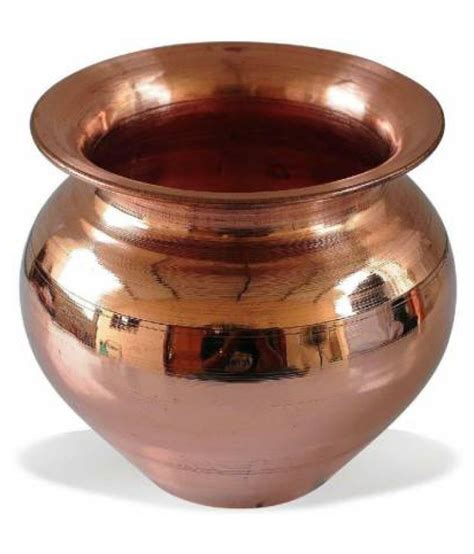 Astrodidi Copper Lota Kalash Pure Tamba Lota Small Size Worship Copper Kalash Brown Buy